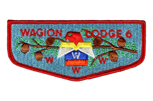 Lodge 6 Wagion Patch Flap S-4