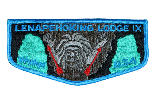 Lodge 9 Lenapehoking Flap S-1