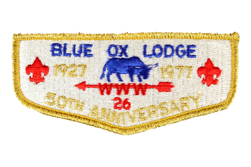 Lodge 26 Blue Ox Flap S-1