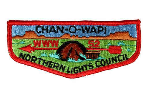 Lodge 52 Chan-O-Wapi Flap S-3c