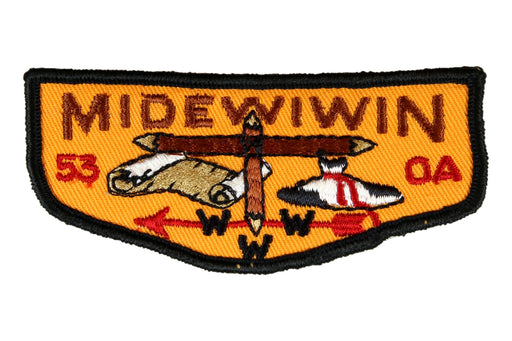 Lodge 53 Midewiwin Flap F-1c