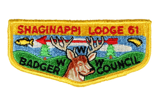 Lodge 61 Shaginappi Flap S-1a