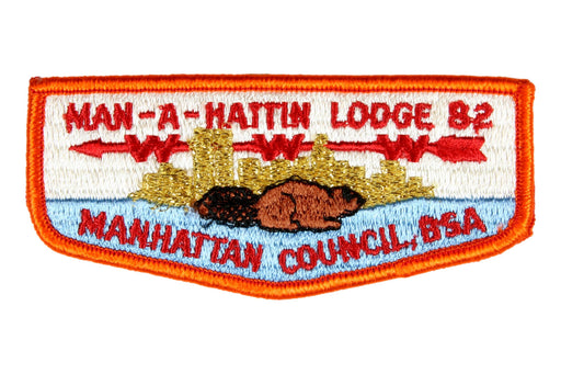 Lodge 82 Man-A-Hattin Flap S-6b
