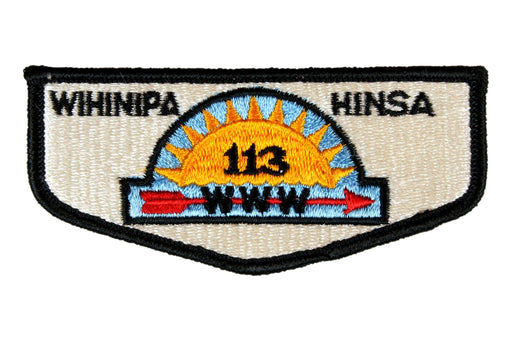 Lodge 113 Wihinipa Hinsa Flap S-4