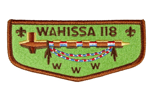 Lodge 118 Wahissa Flap S-18