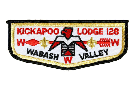 Lodge 128 Kickapoo Flap F-5
