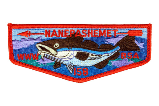 Lodge 158 Nanepashemet Flap S-3