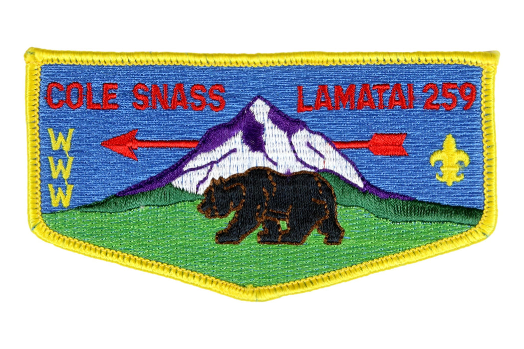 Lodge 259 Cole Snass Lamatai Flap S-11