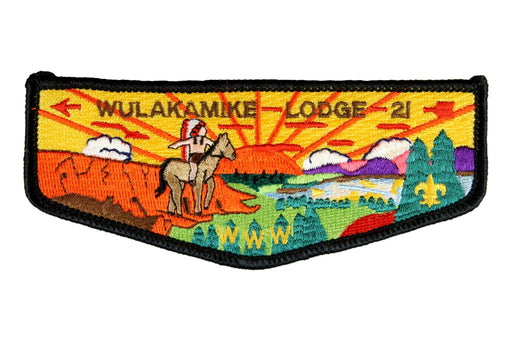 Lodge 21 Wulakamike Flap S-9 Variation