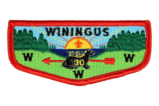 Lodge 30 Winingus Flap S-9a Variation