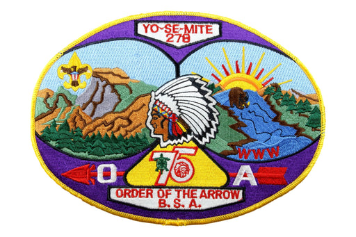 Lodge 278 Yo-Se-Mite Jacket Patch J-3
