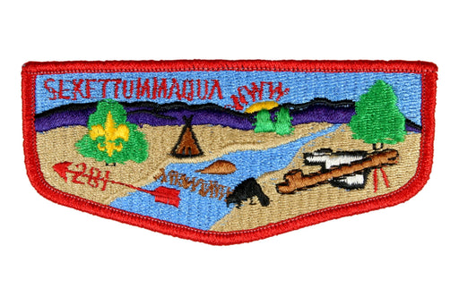 Lodge 281 Sekettummaqua Flap S-6a
