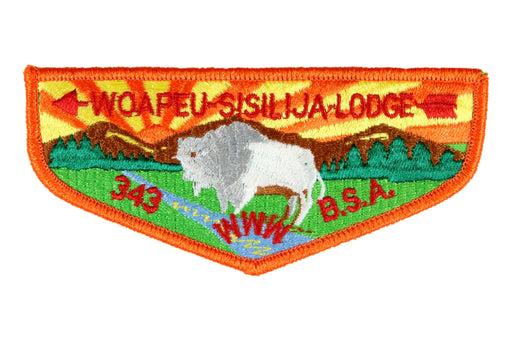 Lodge 343 Woapeu Sisilija Flap S-6