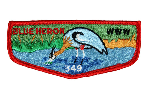 Lodge 349 Blue Heron Flap S-2