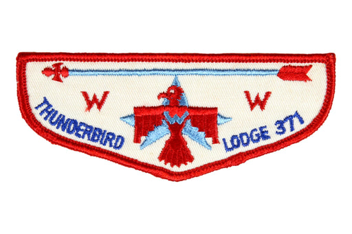 Lodge 371 Thunderbird Flap F-1