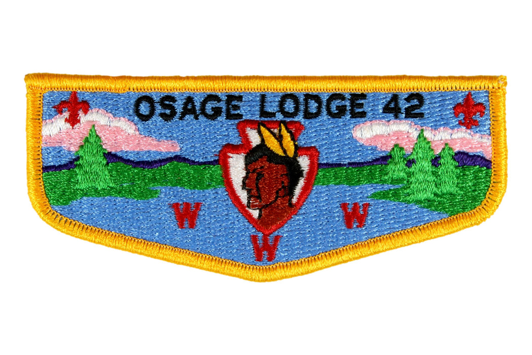 Lodge 42 Osage Flap S-6b