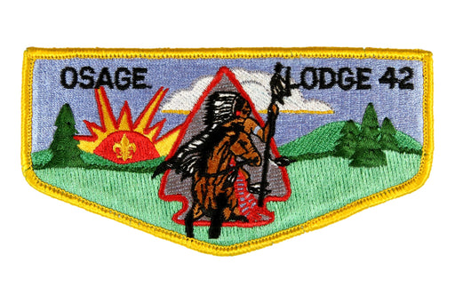 Lodge 42 Osage Flap S-10