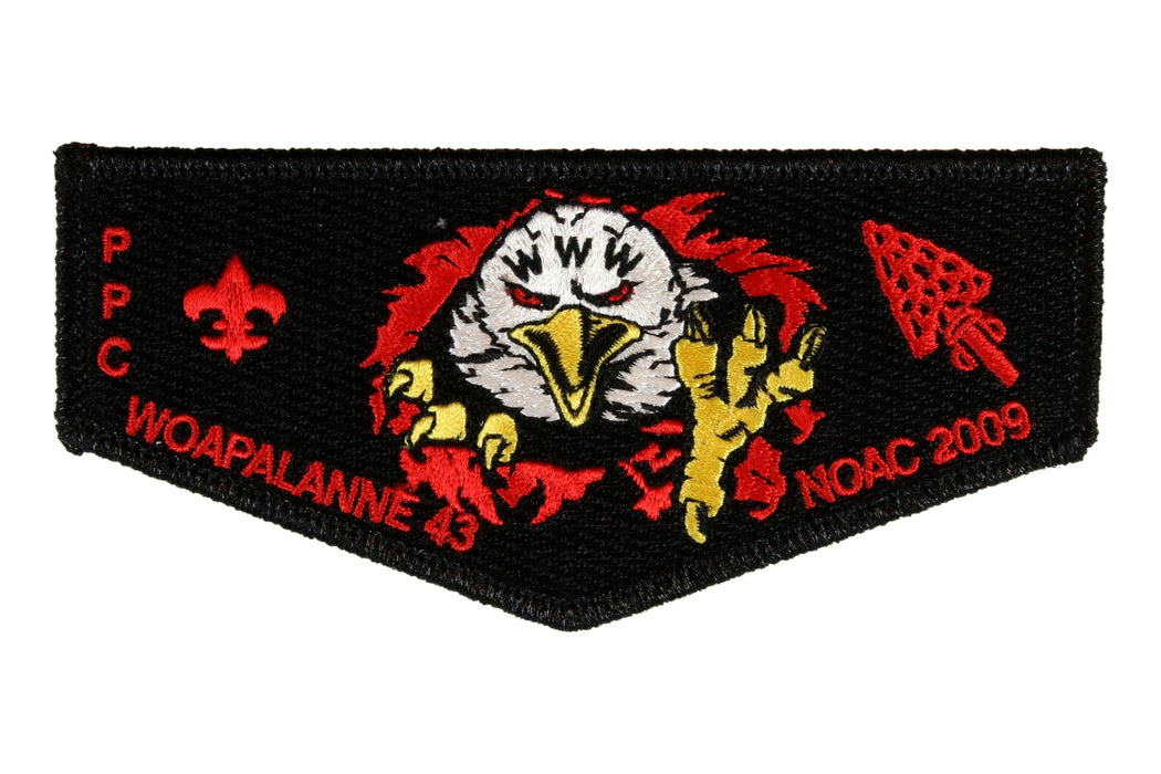 Lodge 43 Woapalanne Flap NOAC 2009