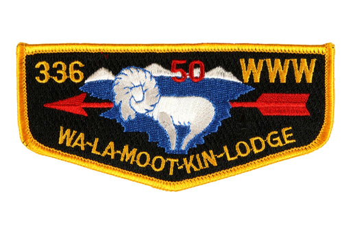 Lodge 336 Wa-La-Moot-Kin Flap S-22