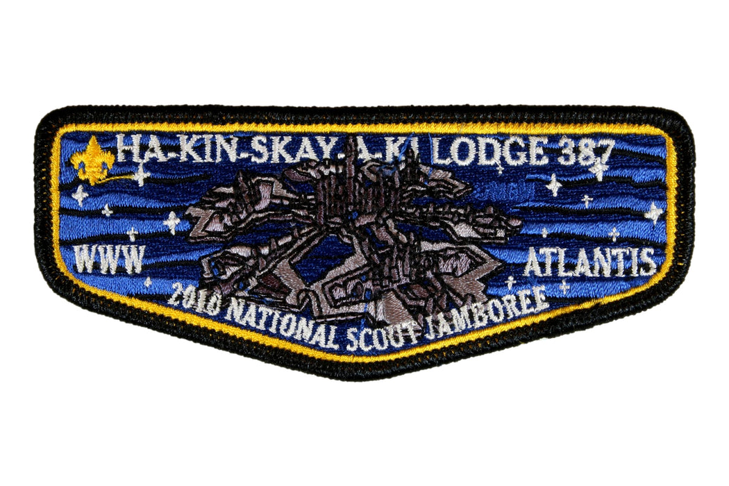 Lodge 387 Ha-Kin-Skay-A-Ki Flap S-2010 National Scout Jamboree