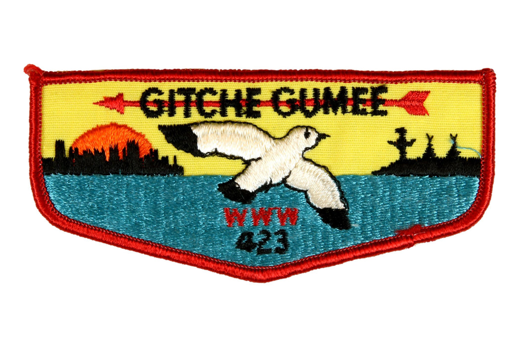 Lodge 423 Gitche Gumee Flap F-4