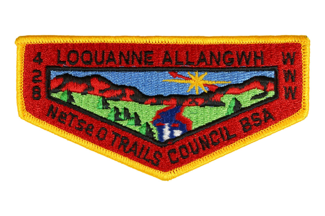 Lodge 428 Loquanne Allangwh Flap S-18b