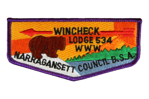 Lodge 534 Wincheck Flap S-17