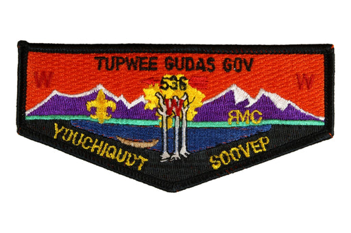Lodge 536 Tupwee Gudas Gov Youchiqudt Soovep Flap S-9