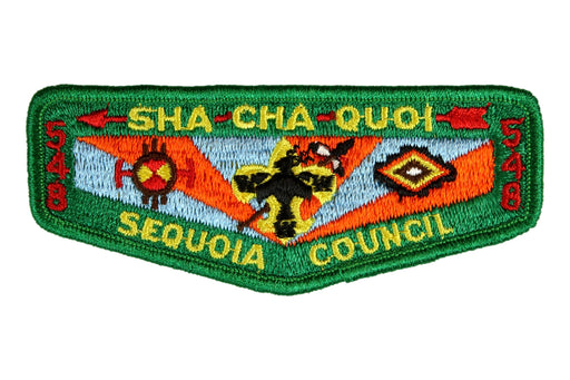 Lodge 548 Sha Cha Quoi Flap S-10