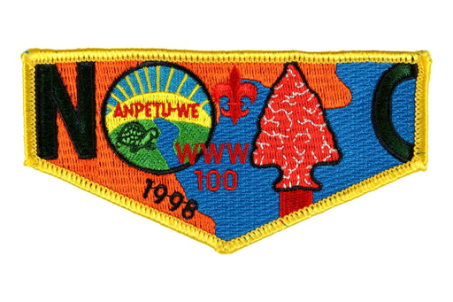 Lodge 100 Anpetu-We Flap S-15 NOAC 1998