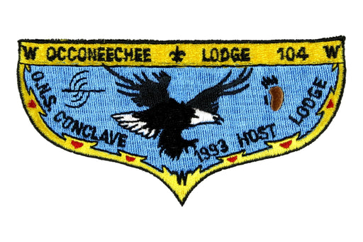 Lodge 104 Occoneechee Flap S-17.