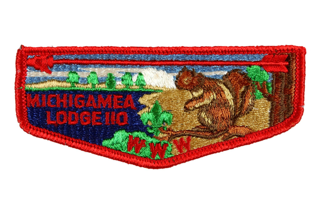 Lodge 110 Michigamea Flap S-1