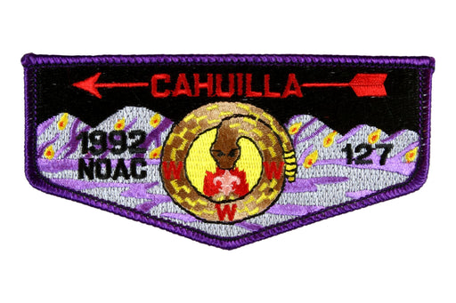Lodge 127 Cahuilla Flap S-35 1992 NOAC