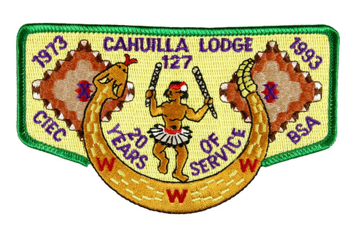 Lodge 127 Cahuilla Flap S-38.