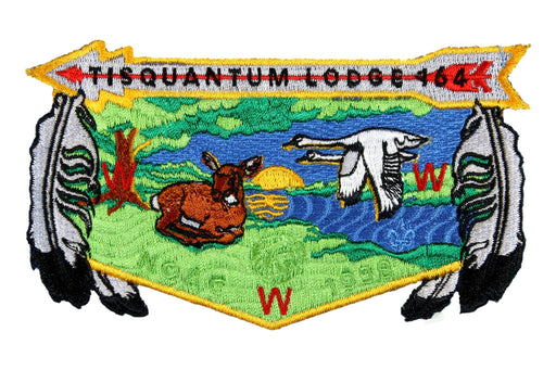 Lodge 164 Tisquantum Flap S-28 1998 NOAC