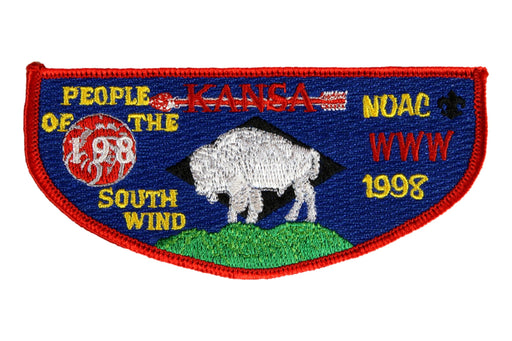 Lodge 198 Kansa Flap S-2. 1998 NOAC