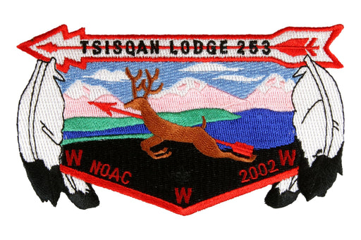 Lodge 253 Tsisqan Flap. NOAC  2002