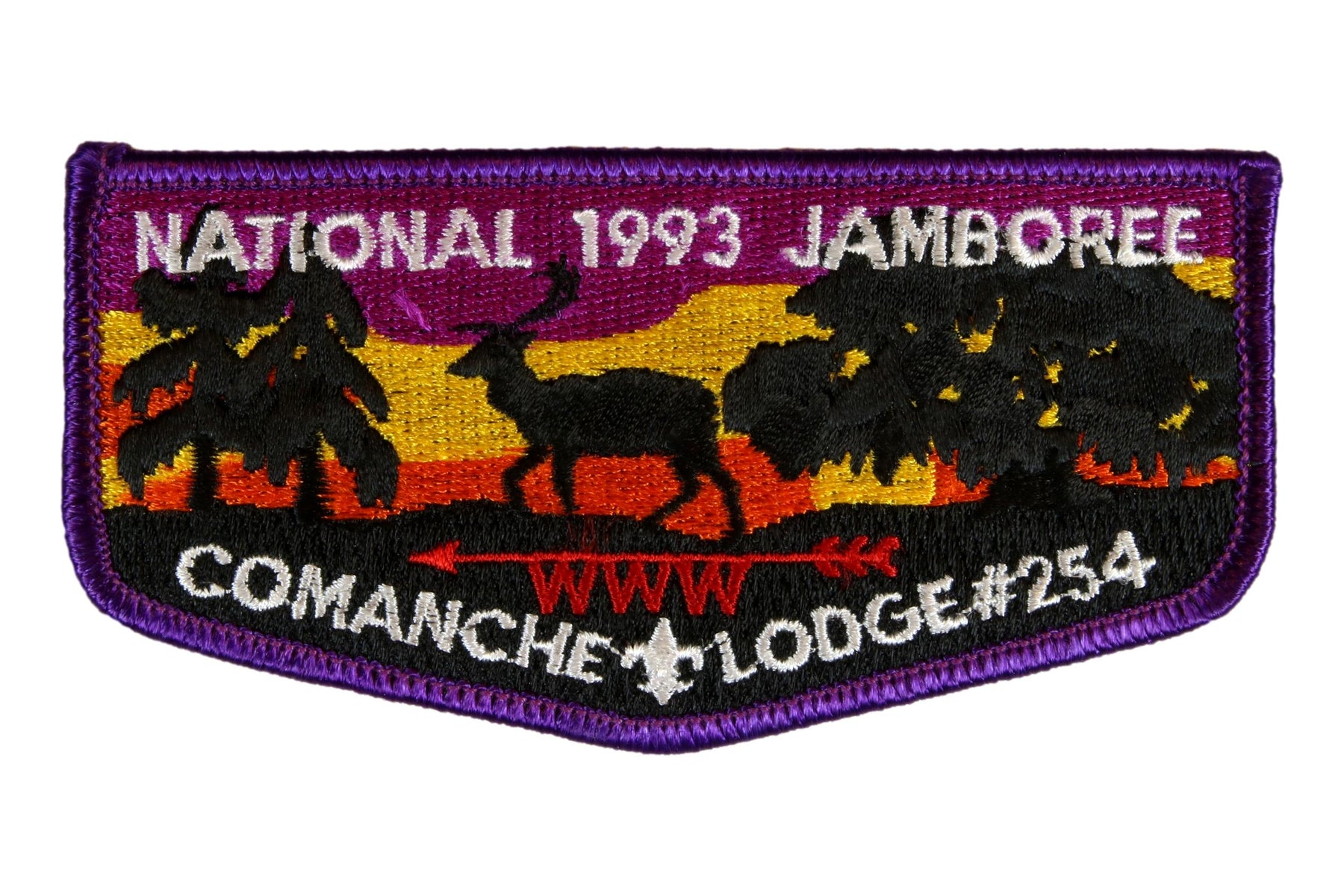 Lodge 254 Comanche Flap S-19. 1993 NJ