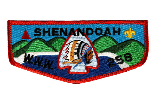 Lodge 258 Shenandoah Flap S-25