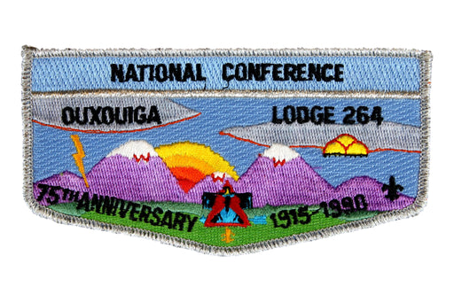 Lodge 264 Ouxouiga Flap S-21 NOAC 1990