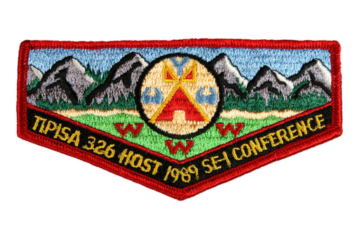 Lodge 326 Tipisa Flap S-22.  1989 SE-1 Conference
