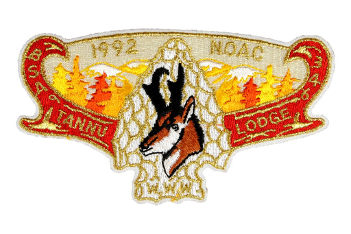 Lodge 346 Tannu Flap S-40 NOAC 1992