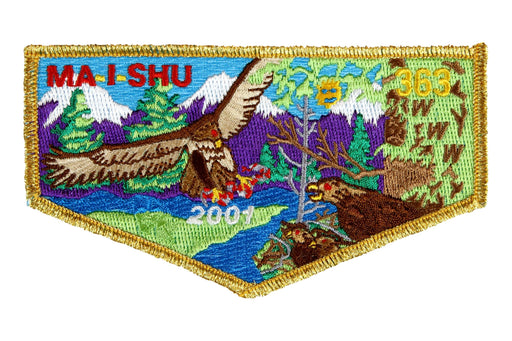 Lodge 363 Ma I Shu Flap S-?  Special Recognition