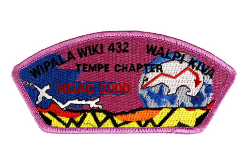 Lodge 432 Wipala Wiki CSP  NOAC 2000 Tempe Chapter