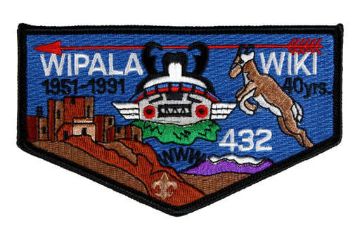 Lodge 432 Wipala Wiki Flap S-22