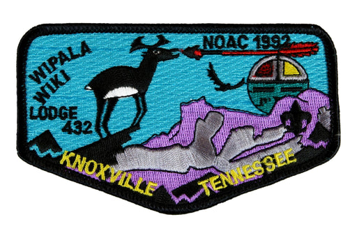 Lodge 432 Wipala Wiki Flap S-23 NOAC 1992