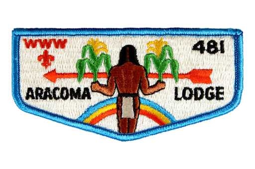 Lodge 481 Aracoma  Flap S-7b