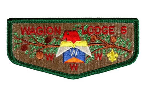 Lodge 6 Wagion Patch Flap S-8?
