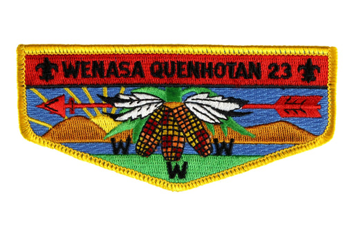 Lodge 23 Wenasa Quenhotan Flap S-9a