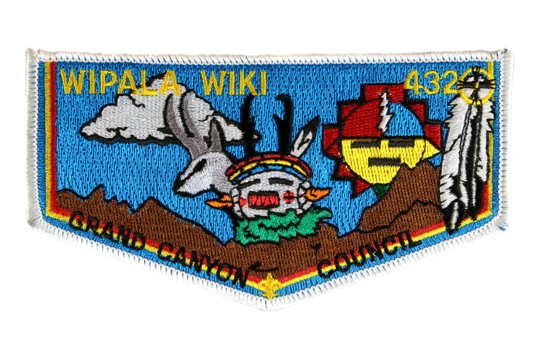 Lodge 432 Wipala Wiki Flap S-26